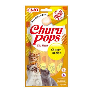 Churu Palitos Pops de Pollo para gatos